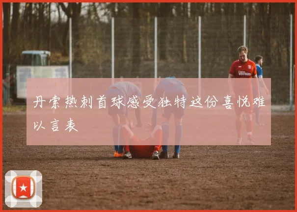 丹索热刺首球感受独特这份喜悦难以言表